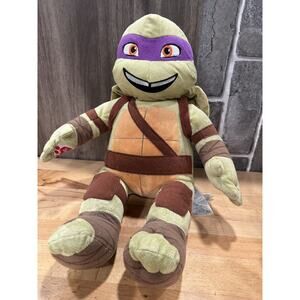 2014 Build A Bear BAB 18" Plush - TMNT Donatello with Removable Shell
